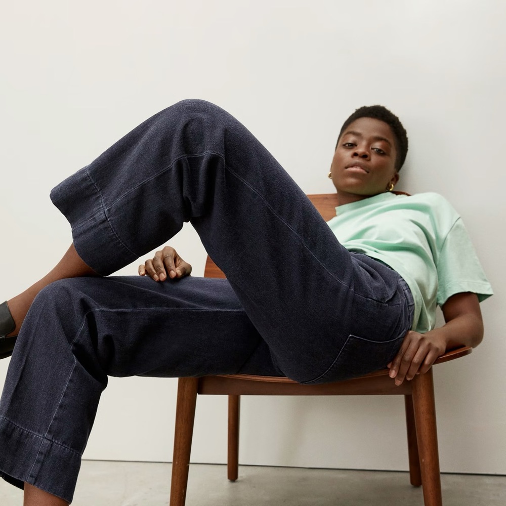 Everlane | Black The Easy Jean Organic Cotton Sz 0